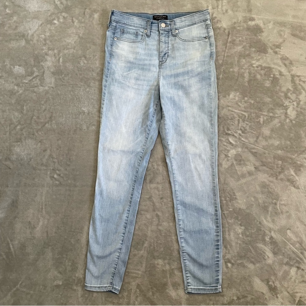 Banana Republic Light Wash Super-Stretch Legging Jeans Size 28/6